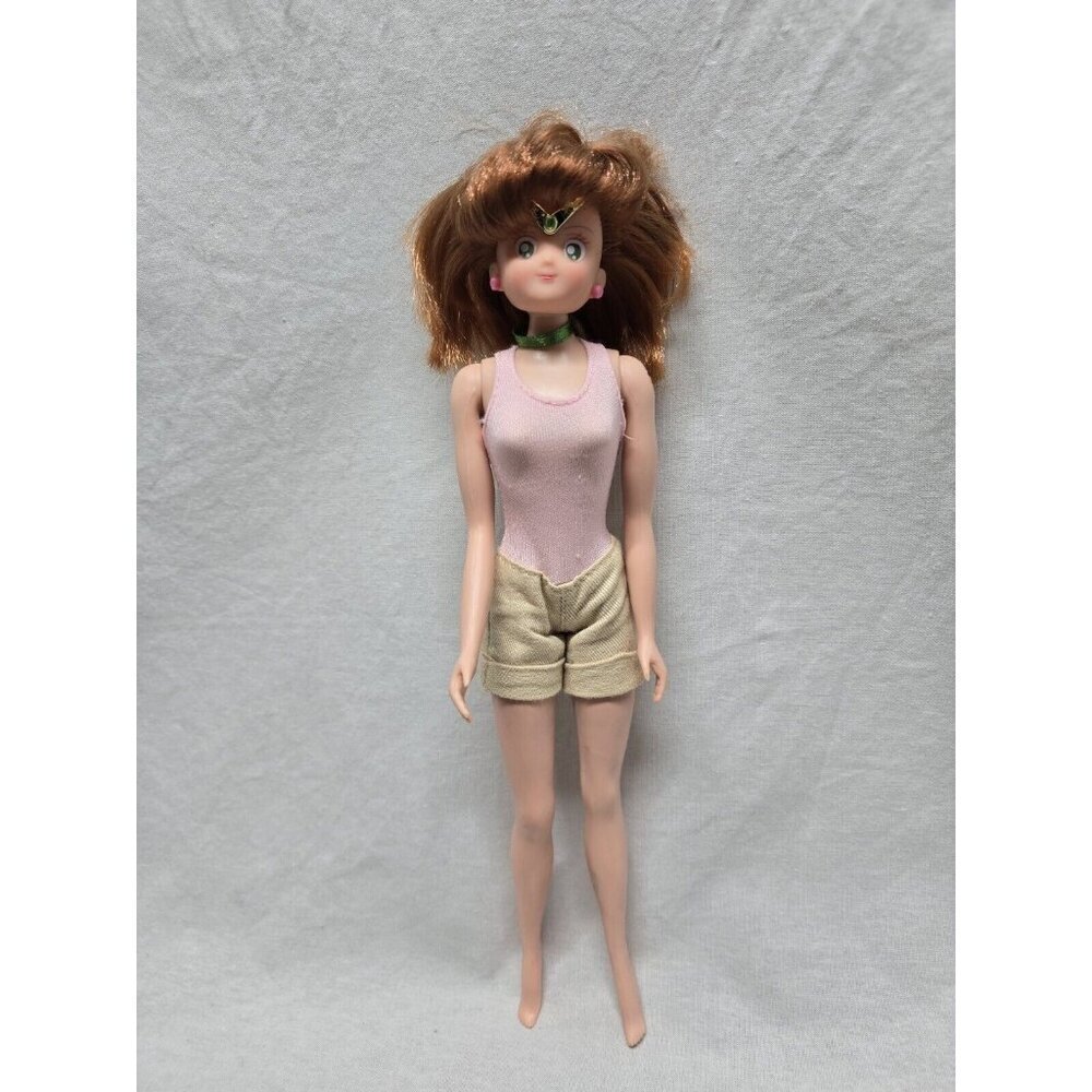 SAILOR MOON DOLL JUPITER Deluxe Adventure 11.5" irwin toy vintage 2000s-Hair Cut